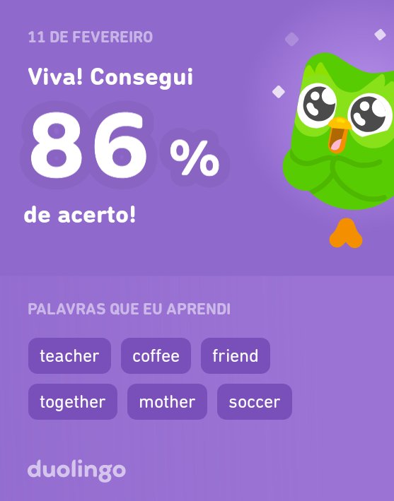 KKrofke's tweet photo. Estou aprendendo inglês no Duolingo! É grátis, divertido e eficaz. https://t.co/ONw7UAlzYS