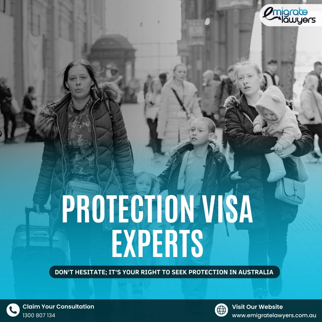 emigratelawyers's tweet image. If you’re fleeing harassment or danger, Australia offers Protection Visas (Subclass 866) to provide safety and stability. At Emigrate Lawyers, we’re here to guide you through the process with compassion &amp;amp; expertise.

#ProtectionVisa #AsylumSeekers #MigrationLaw #SafeInAustralia