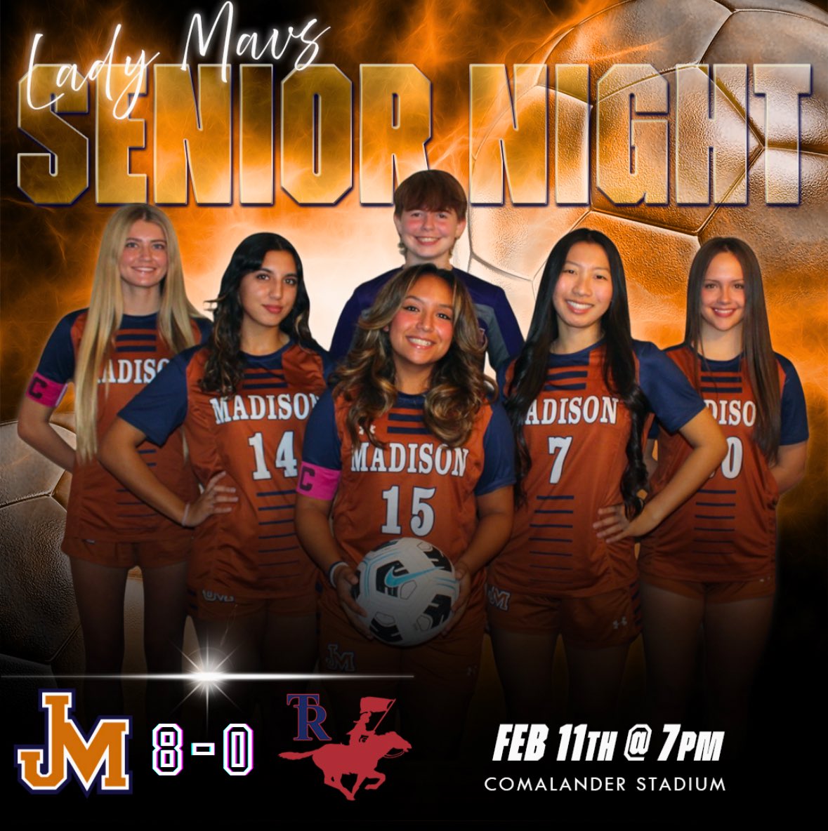 Weather stayed away so we could play!

<a href="/crisi_rosito/">Crisi Rosito</a>  ⚽️⚽️🎯
<a href="/madisamherrera/">Madison Herrera</a> ⚽️🎯🎯
Jaidyn ⚽️🎯🎯
<a href="/Brooke_Taillon4/">Brooke Babcock</a> ⚽️🎯
<a href="/libiarvv/">libia r</a> ⚽️
Bianca ⚽️
<a href="/JessAdamson20/">Jessica Adamson</a> ⚽️

Up next is second round of district. Keep putting in work and onto the next one! ⚽️🥅⚽️🥅⚽️