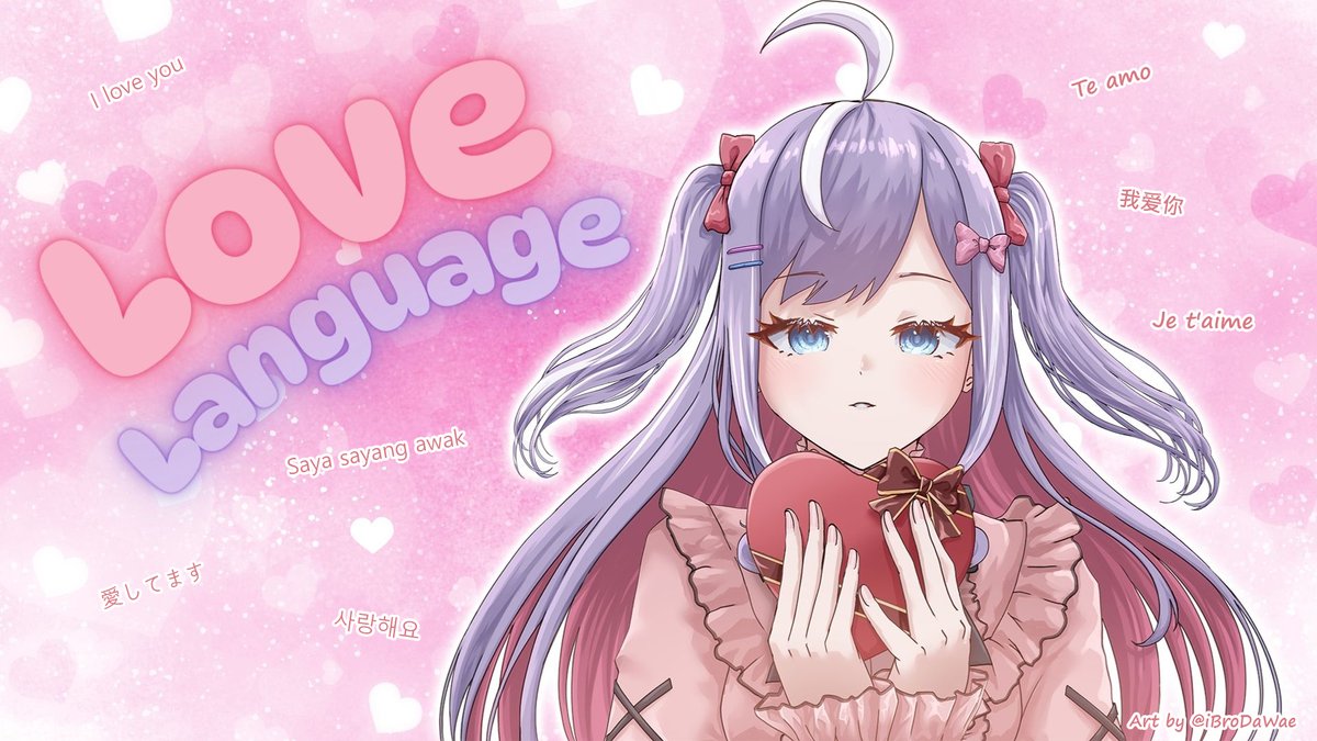 Elthea_notes's tweet photo. Continuing our donothon with more Valentine's stuff,
let's learn about some love languages💖
2PM(GMT+8)
❤️ https://t.co/4OCCE8dAMf
💜 https://t.co/7Ukl1llg0o
#Vtuber #EltheaNotes #VGakuenLIVE https://t.co/xeAeg3LHNk
