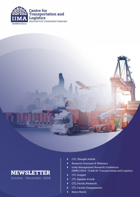 Centre for Transportation and Logistics, IIMA releases its October-December 2024 #Newsletter.        

Read here:  linkedin.com/posts/centre-f…

#transportation #logistics #research #sustainability #ctl #ctliima #iima #iimahmedabad