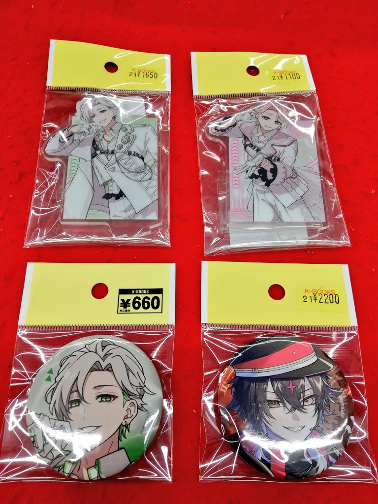 入荷情報】クロノヴァ ランダム缶バッジ第2弾 ▷かなめ、ARKHE 1st