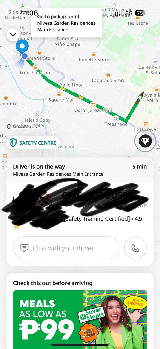ryanbaldeee's tweet photo. @moveitph THIS IS THE BEHAVIOR OF SOME OF THE DRIVERS OF YOUR APP/SERVICE

Around 11:30 AM in the Lahug area of Cebu City, there was no traffic congestion, and the assigned driver was only a few minutes away. https://t.co/22CmeOAt94