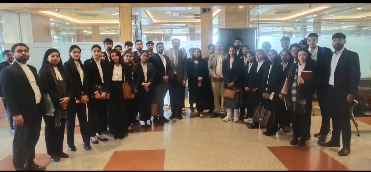 CleAdgitm's tweet photo. On February 6th, 2025, CLE ADGIPS organized an insightful and enriching court visit to Tis Hazari Court for the 1st-year BALLB and BBALLB students. The experience proved to be a remarkable success.
#CLE #ADGIPS #LegalEducation #CourtVisit #FutureLawyers #SuccessInLearning https://t.co/GLI2y1dcP2
