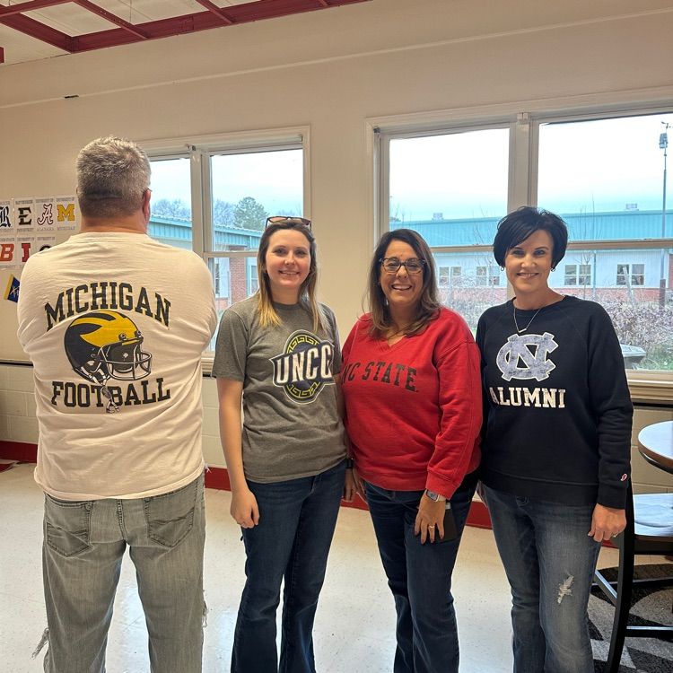 AVID celebrating college day during spirit week!! #BearDown