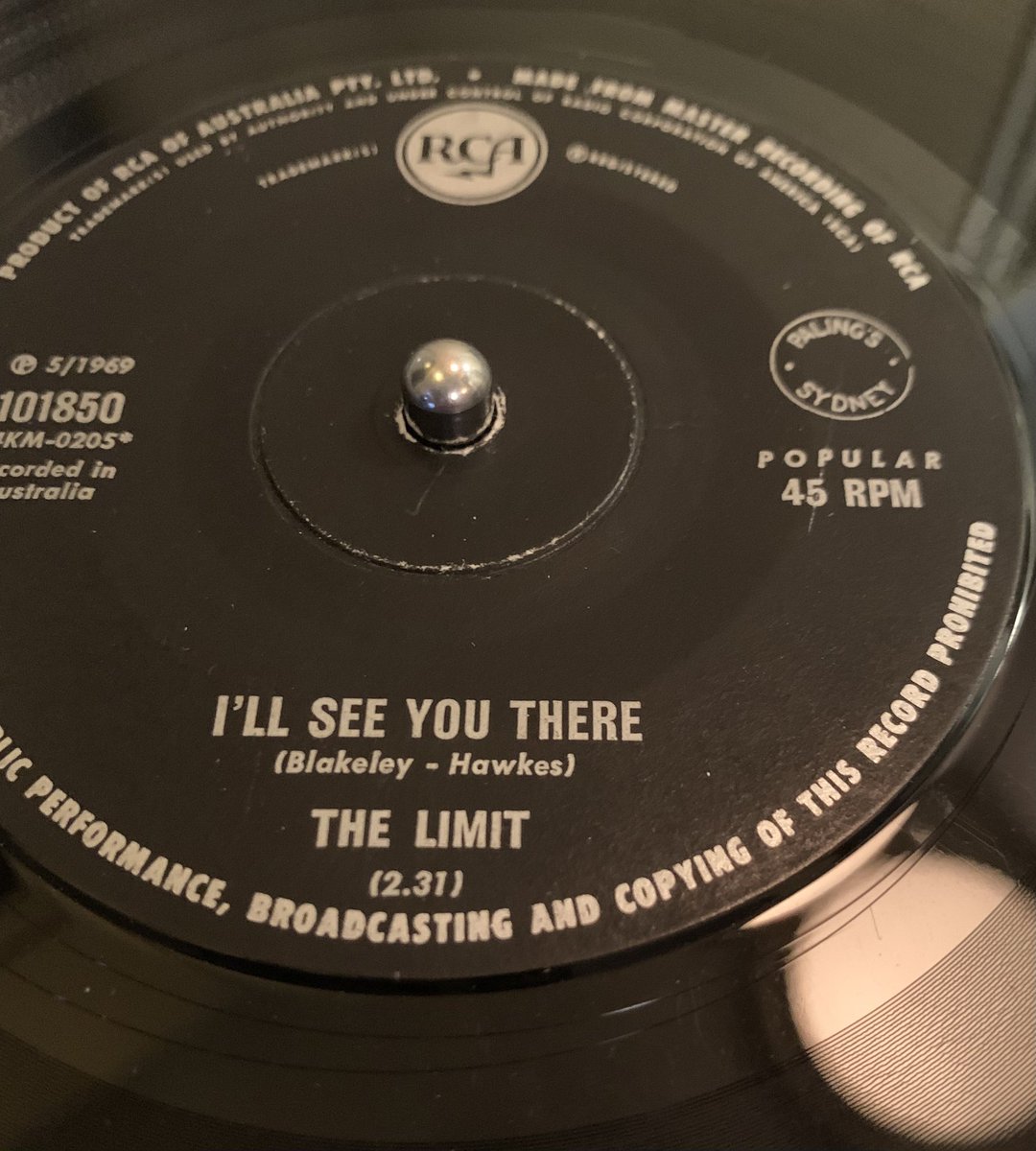 Dementia13Radio's tweet image. The Limit from Adelaide
1969 #45record #RCA