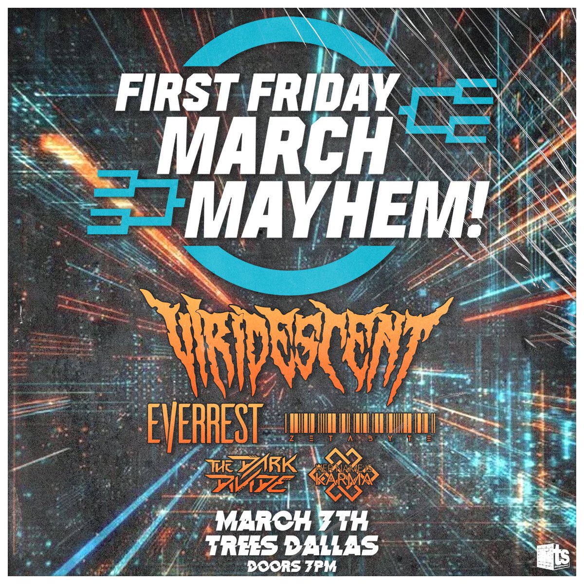 everrest_band's tweet image. Dallas, Texas! We’re pumped to announce we’ll be headed your way on March 7th for March Mayhem @treesdallas supporting Viridescent!

See you there. 👊

📷: Heather Arme