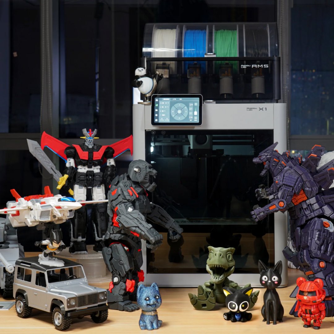 MatterHackers's tweet image. #BambuLab #3DPrinters at MatterHackers range from beginner-friendly to professional models, offering features like multi-material printing and large-scale production support, plus installation and training.

matterhackers.com/r/I6UqwA

#MatterHackers