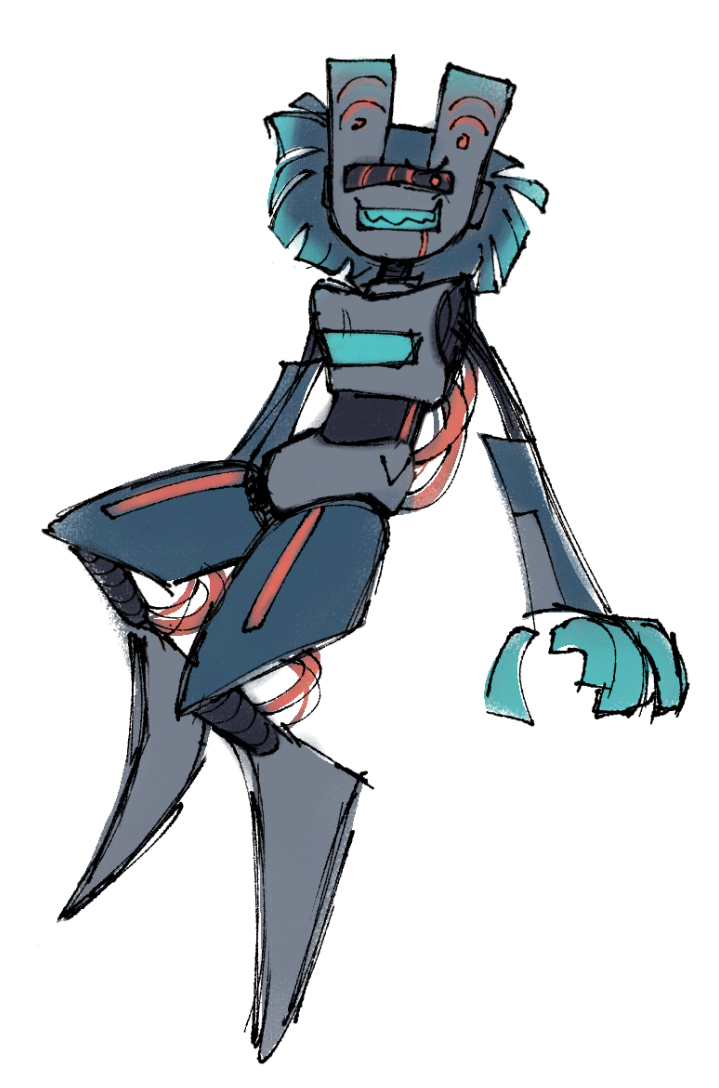 fangsRhot's tweet image. concept art for my vox daughter 
#yumesona #fankid #characterdesign