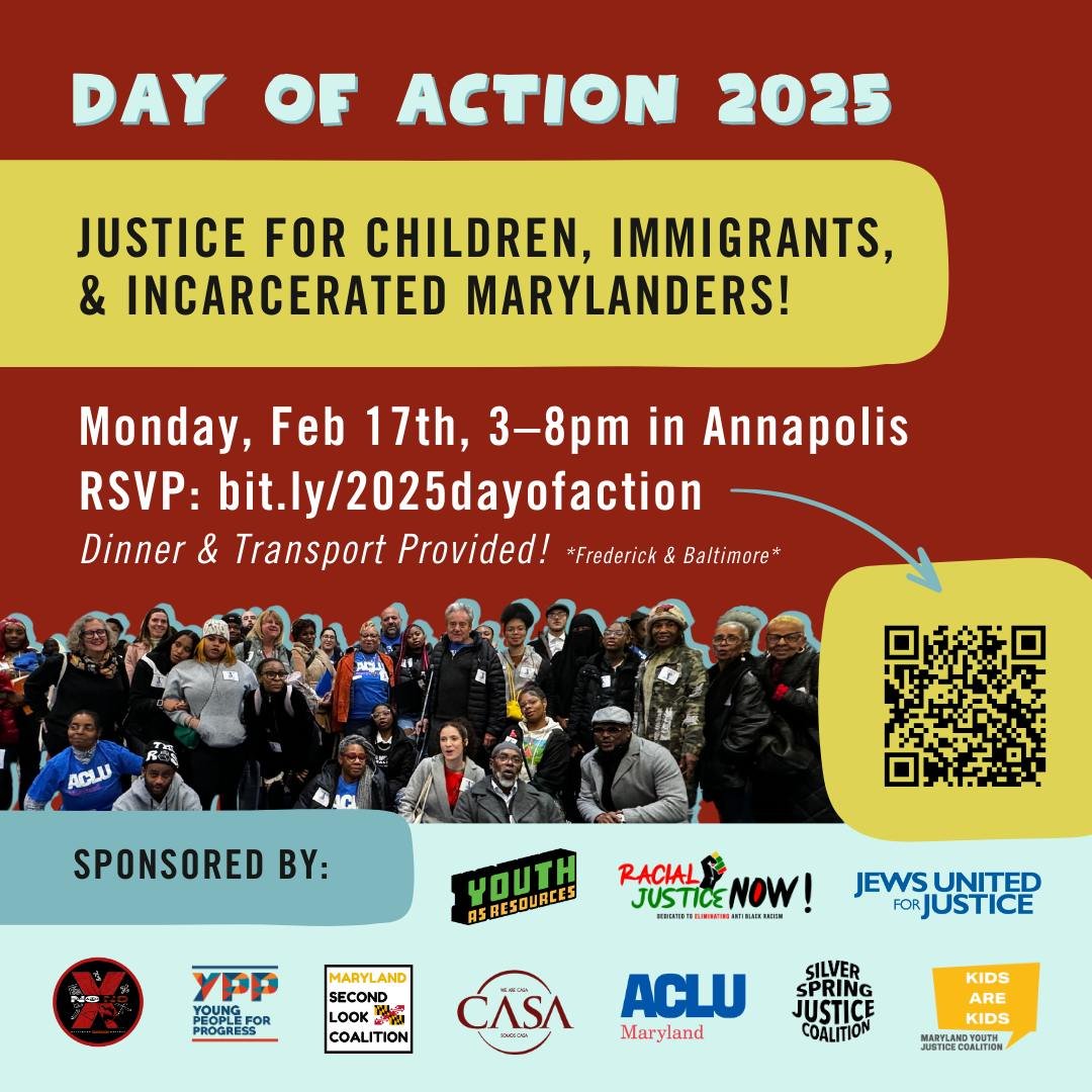 Join us to support our partners in Annapolis on Monday!