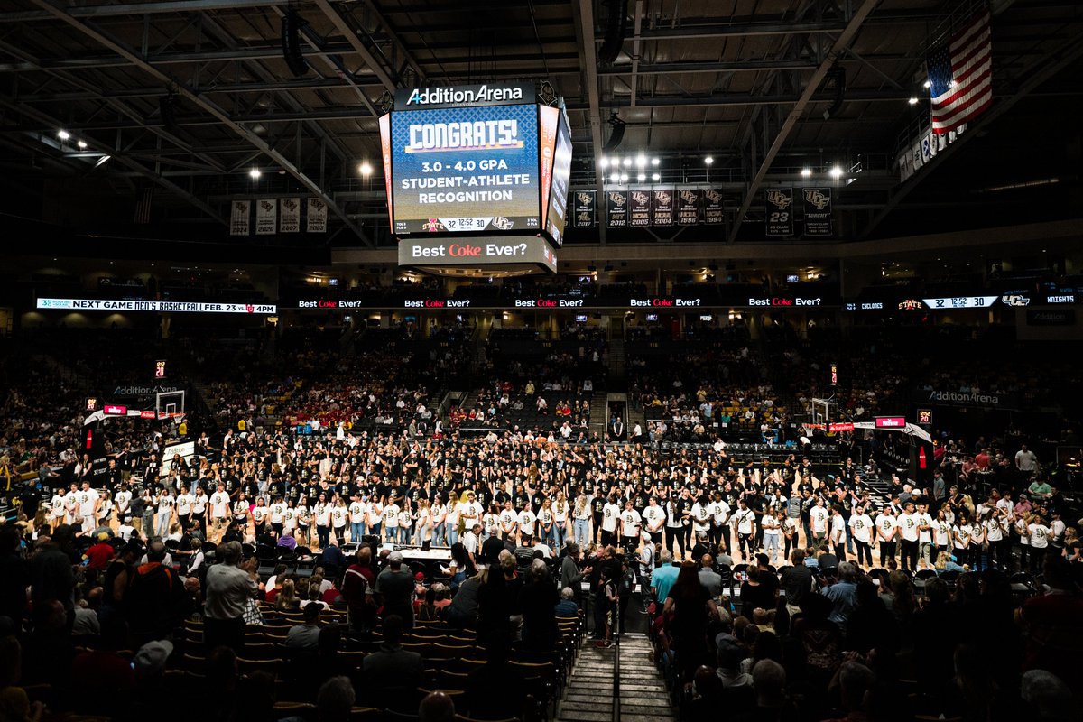STUDENT-Athletes. 🧠

34 consecutive semesters above a 3.0 and the highest departmental GPA in athletics history (3.43)!