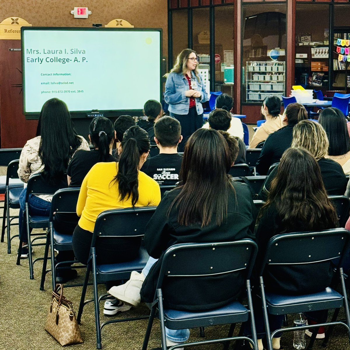 Erika Morales (@mrserikamorales) on Twitter photo Excited to welcome our #SEECHS #ClassOf2029! Families got the opportunity to learn how to support their students as they embark on this new chapter. Here's to a successful start for both students and parents! 🎓 <a href="/TroyEnriquezSE/">T. Enriquez SE</a> <a href="/pvillarreal73/">Pat Villarreal</a> #CollegeBound #SEHSTheBest Excited to welcome our #SEECHS #ClassOf2029! Families got the opportunity to learn how to support their students as they embark on this new chapter. Here's to a successful start for both students and parents! 🎓 <a href="/TroyEnriquezSE/">T. Enriquez SE</a> <a href="/pvillarreal73/">Pat Villarreal</a> #CollegeBound #SEHSTheBest