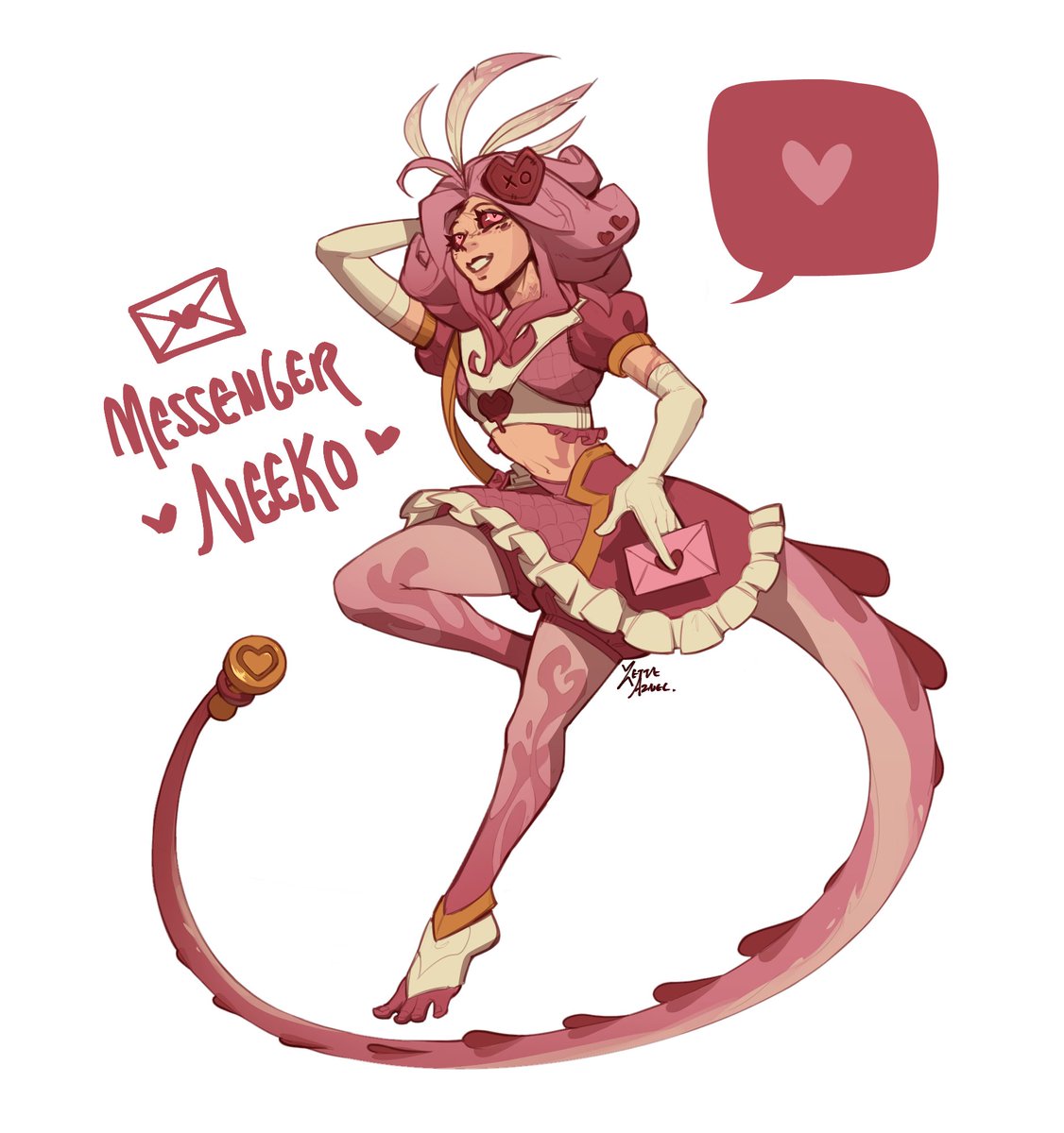 I saw this and had to act... if Riot will not give  her to you, I will! 

Messenger #Neeko !