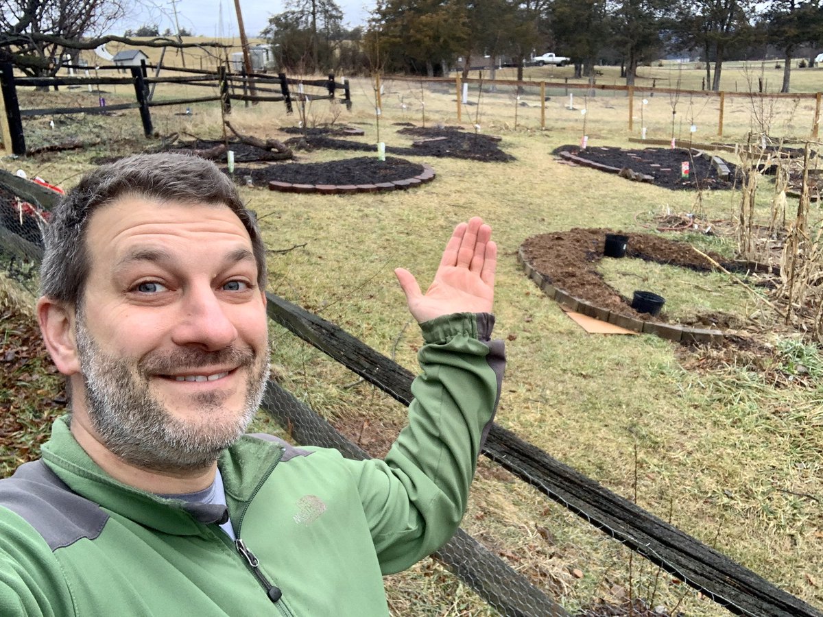 This might not look like much right now, but in a few years, our front lawn will be a good forest for my daughter. I’ve planted a couple dozen fruit and nut trees over the past few months. More to come! 🌿