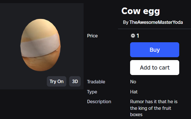 Roblox Trading News | Rolimon's tweet media