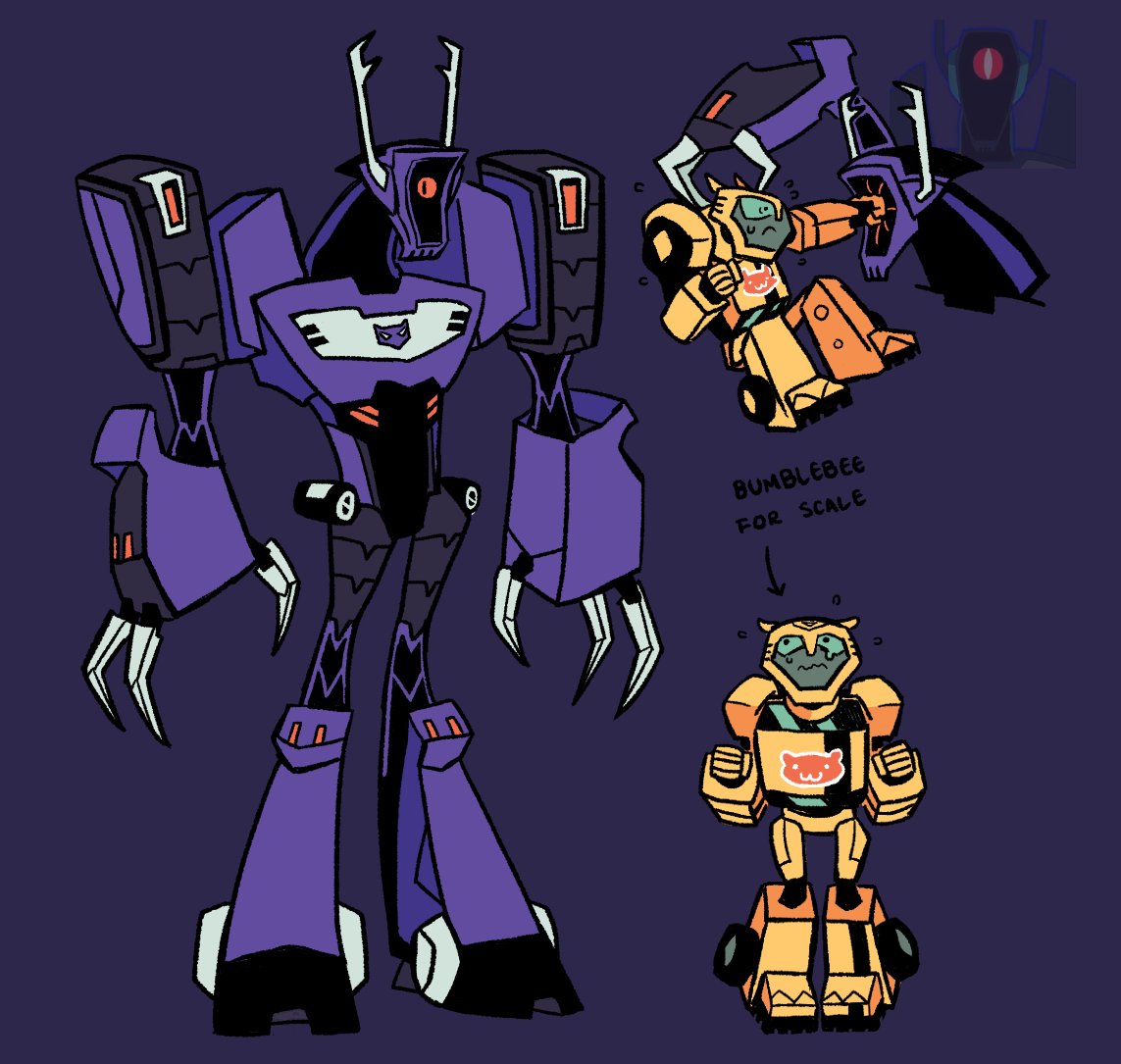 tfa shockwave is so cool looking #TransformersAnimated