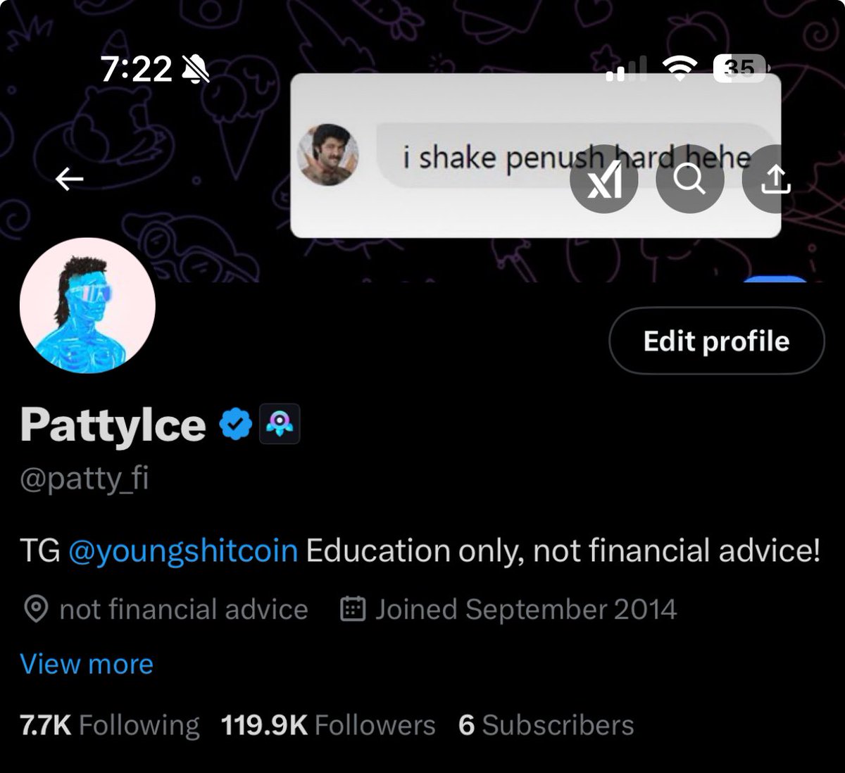 At 120k I’m tweeting a 6k mc and just wat h everyone eat them selves alive