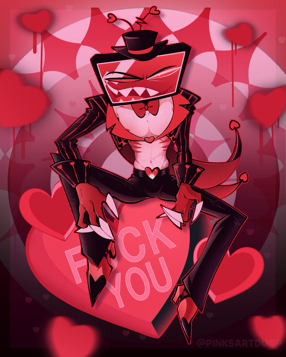 ok im done with v-day stuff probably.....#hazbinhotelvox