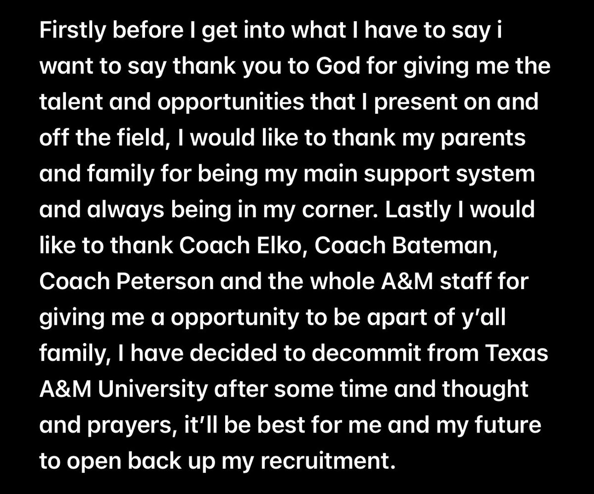 My recruitment is 100% open‼️#RespectmyDecision💯