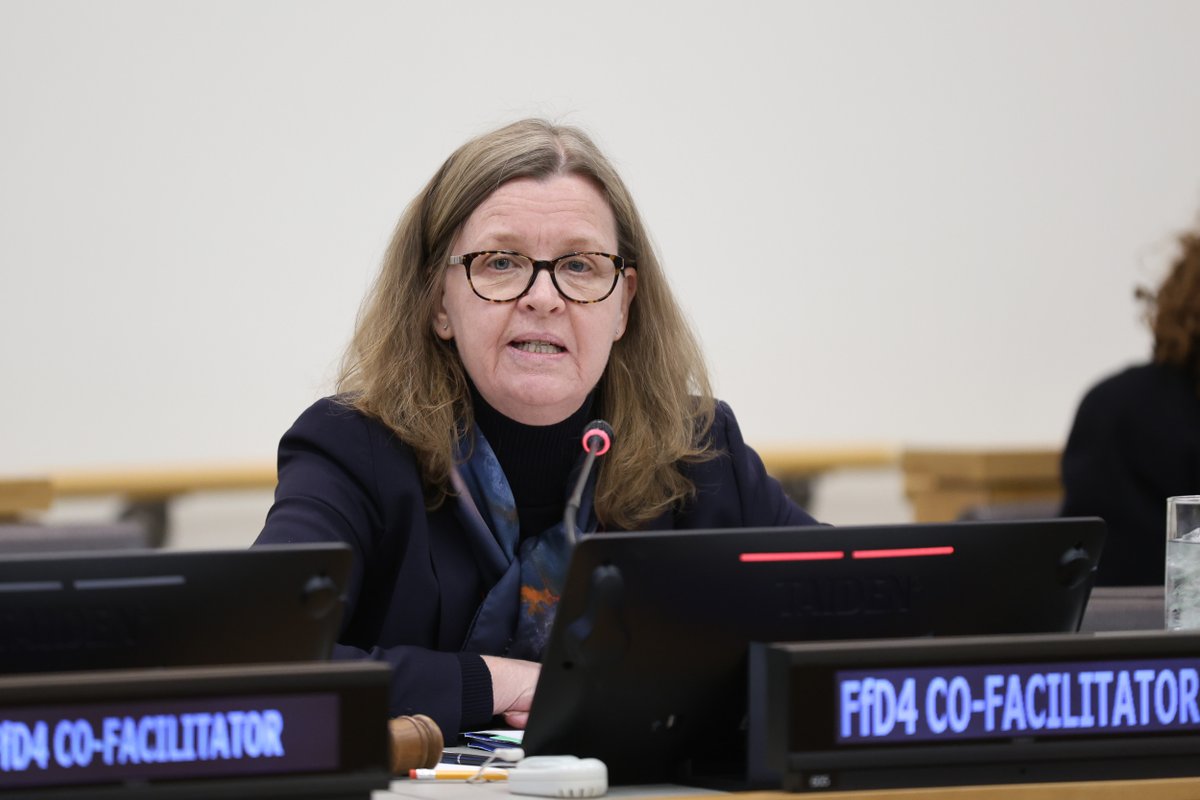 IISD_ENB's tweet photo. At #PrepCom3 for #FfD4, delegates focused on sections of the zero draft of the outcome document related to mobilizing domestic public resources, holding talks on global #tax cooperation as well as how best to prevent illicit financial flows
Read ➡️ https://t.co/9pDSOwSqaB https://t.co/xpA734UpPg