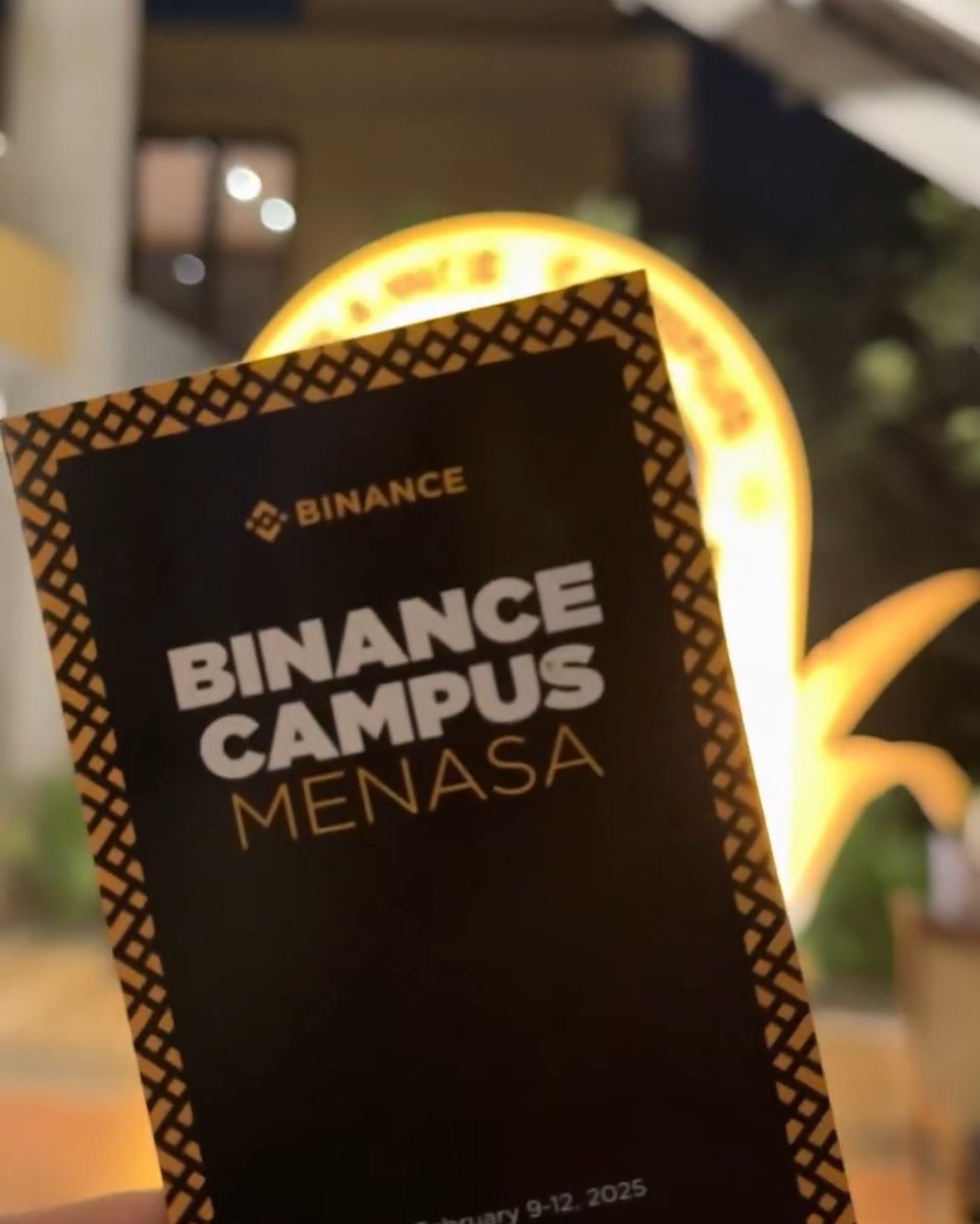 Crypto_samiul's tweet photo. Day 1 at #BinanceCampus  MENASA set the stage on fire! https://t.co/bHuN3UP6tT