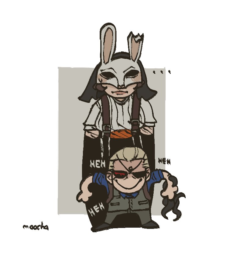 How it feels to play as Wesker in the new 2V8 mode;

#dbd #dbdfanart #AlbertWesker #TheHuntress