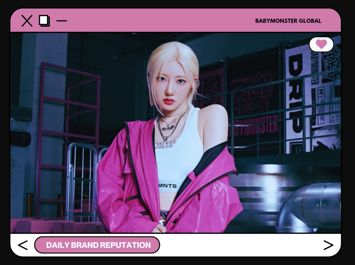 BABYMONGLOBAL's tweet photo. 📈 RAMI DAILY BRAND REPUTATION

RT / LIKE / REPLY / QUOTE BELOW

🎯 500 REPLIES 

베이비몬스터 라미 매력있어요
베이비몬스터 라미는 귀엽네요
베이비몬스터 라미 멋지네요
베이비몬스터 라미는 열심히 일하고 있어요
베이비몬스터 라미는 대단해요

#RAMI #라미 #ラミ #BABYMONSTER https://t.co/ErhNzPNWr3