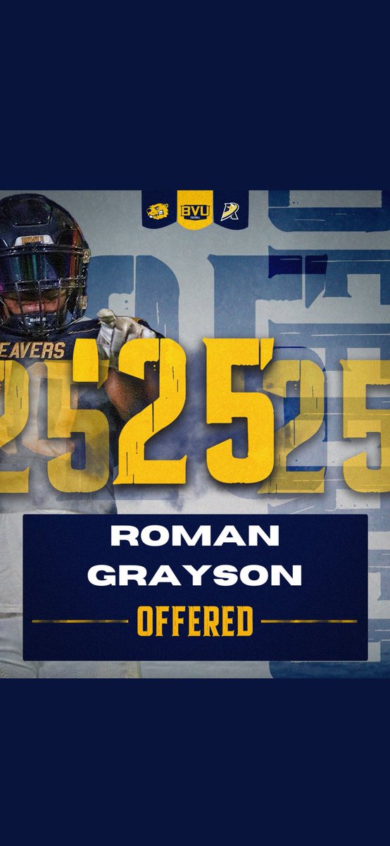 Roman Grayson (@roman_grayson2) on Twitter photo After a great conversation with <a href="/CoachZoDavis/">Alonzo Davis</a> I am blessed to receive an offer from Buena Vista University❤️ After a great conversation with <a href="/CoachZoDavis/">Alonzo Davis</a> I am blessed to receive an offer from Buena Vista University❤️