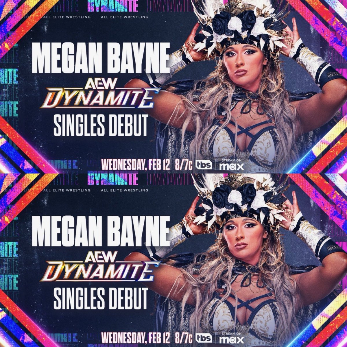megan bayne will be making her dynamite singles debut this wednesday! can’t wait. 🔥

#meganbayne #aew -<a href="/meganbayne/">MEGAN BAYNE ⚡️ メーガン・ベイン</a>
