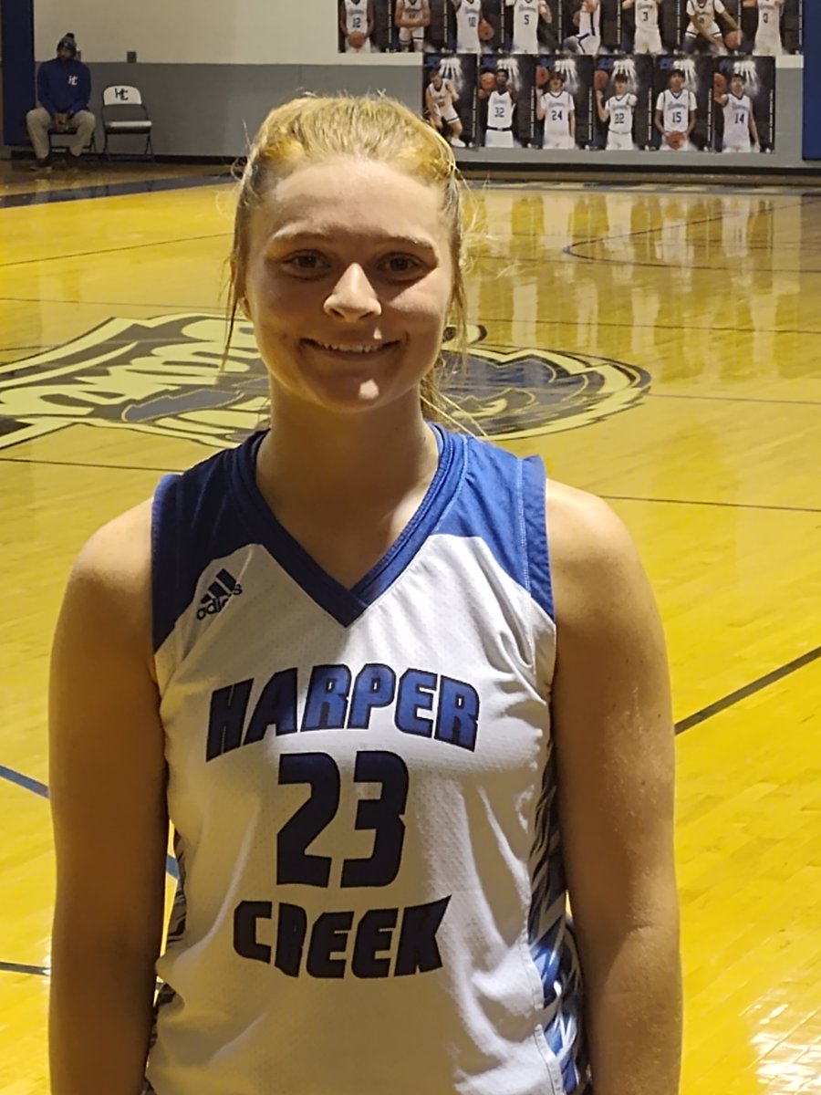 <a href="/WMUSoftball/">Western Michigan Softball</a> <a href="/19kennedy/">Kennedy Halverson 2026</a> <a href="/EllaChantrenne/">Ella Chantrenne</a> Still up 6 midway through the 3rd period, Harper Creek used a 13-3 run to open up a 42-26 lead a couple minutes into the 4th &amp; Pennfield's difficulties at the FT line (2-for-12 in the 4th qtr) prohibited them from making a run.  Harper Creek avenges their earlier OT loss to