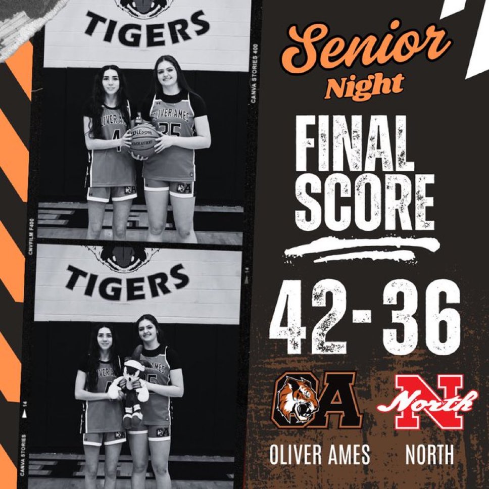 Varsity Final

Oliver Ames 42
North Attleboro 36

Gamble 16pts 7reb, Horsman 9pts 5reb, Swanson 9pts 4reb, Dupill 4pts 8reb

🐅🏀
<a href="/OAHSTigersports/">Oliver Ames Athletics</a> <a href="/HockomockSports/">HockomockSports</a> <a href="/BrocktonSports/">Brockton Enterprise sports</a> <a href="/GlobeSchools/">Boston Globe Schools</a> <a href="/TrevorHass/">Trevor Hass</a> <a href="/BostonHeraldHS/">Danny Ventura</a> <a href="/boosters_oa/">OA Basketball Boosters</a>