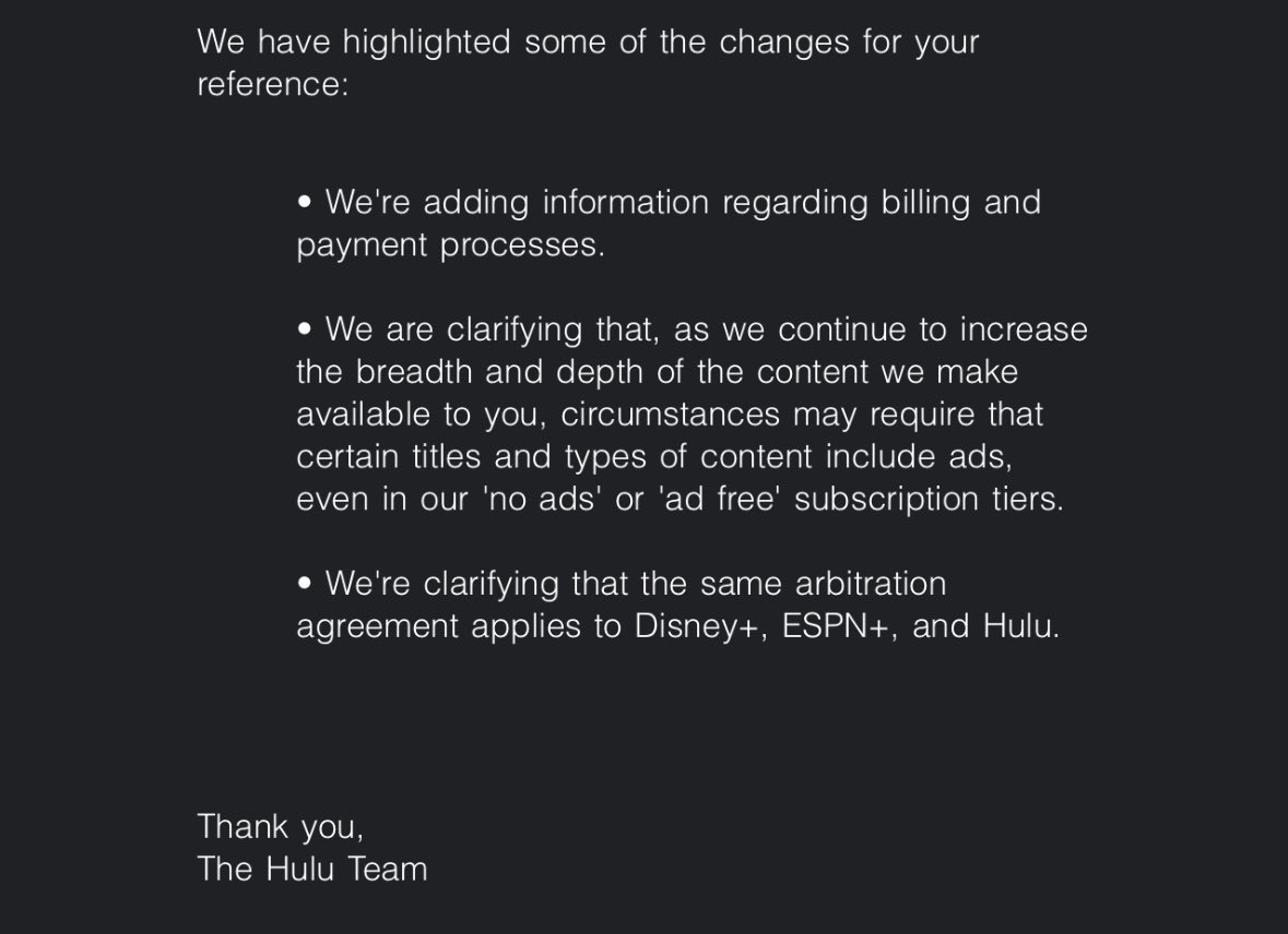 AprilTheFourthB's tweet photo. So I guess we’re just going to continue to let Hulu fuck us? #hulu https://t.co/0EOY6ILvnD
