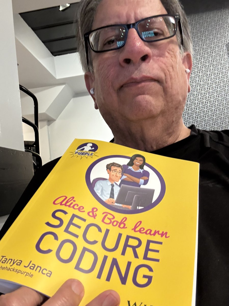 RGV_Cycling's tweet image. Starting this new book. Yes it’s nerdy but the plot is a good one @shehackspurple #coding #securecode #reading #books I suggest that you pick one up yourself.