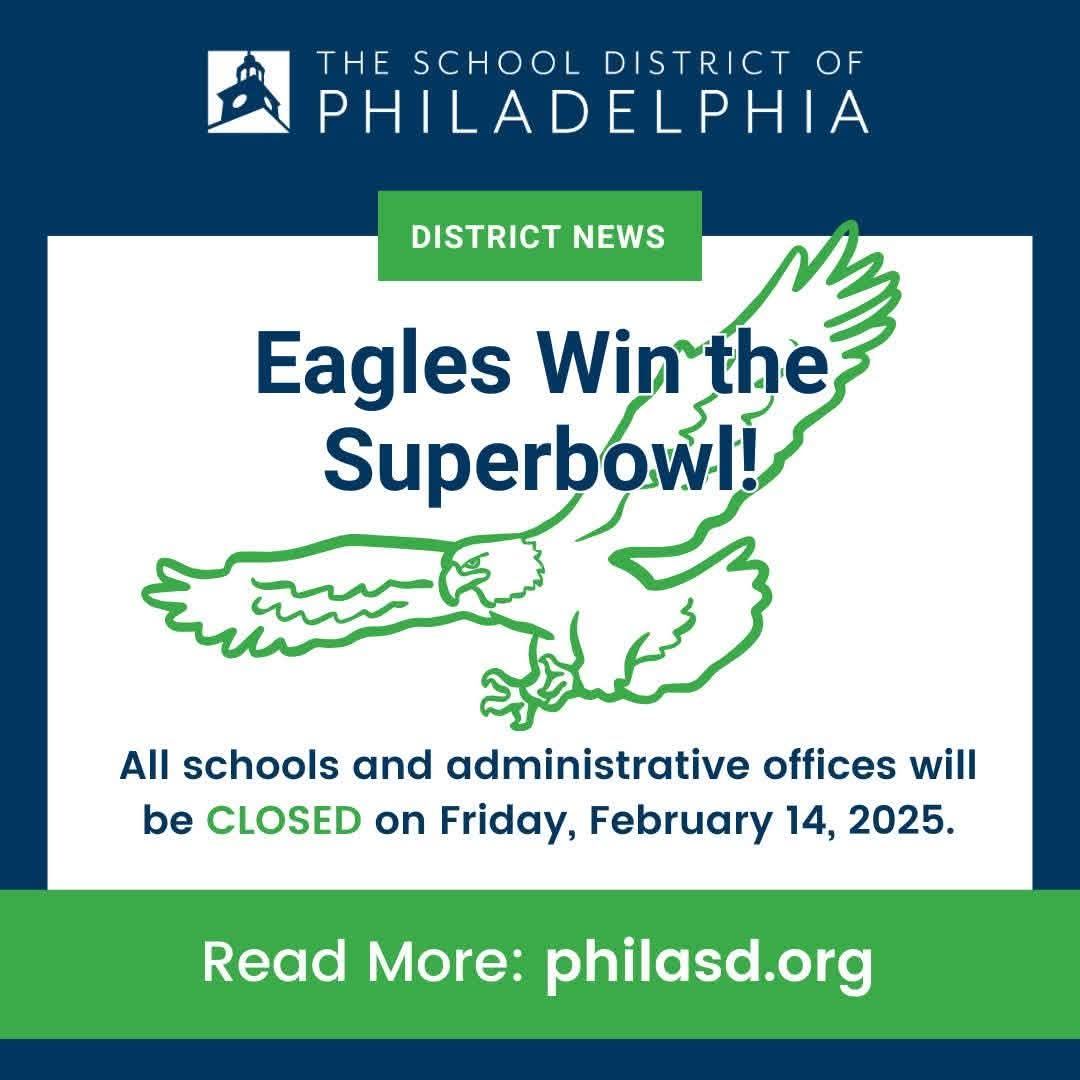 SwensonLions's tweet photo. Schools are closed on Friday February 14th!
#flyeaglesfly https://t.co/0xrtG7kBBt