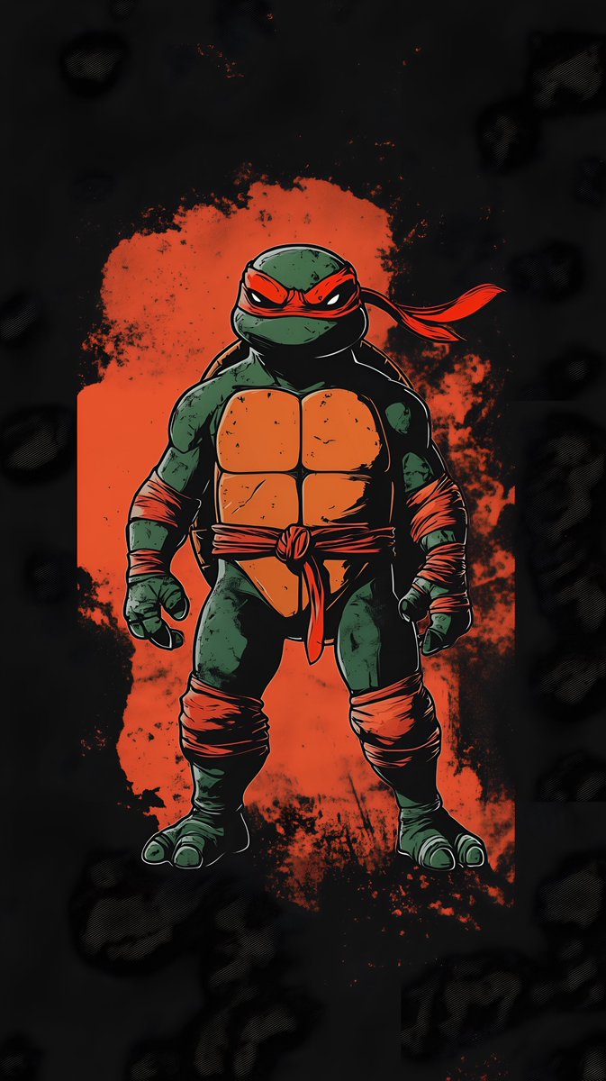 Raphael wallpaper, COWABUNGA!