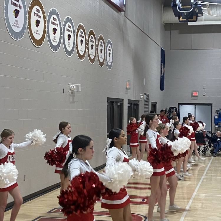 OHSActivities's tweet photo. Thank You OHS Cheer for your Outstanding energy & support tonight for the 🏀 teams at Eudora 👏🏻👏🏻👏🏻
#Cyclone📣Pride
#OHSCheer📣 https://t.co/O7AzSZ3Kgg