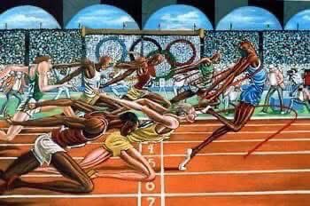 jdonteprayer's tweet image. #ErnieBarnes #Art