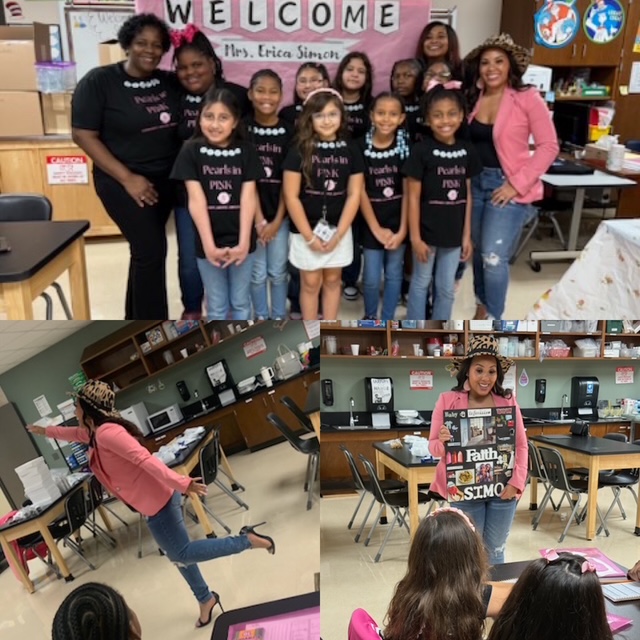 Heritage Rose Elementary (@hremustangs) on Twitter photo Channel 13 news anchor <a href="/EricaOnABC13/">Erica Simon</a> inspired and motivated PEARLS IN PINK girls club at HRE. She spoke of her experiences in elementary and middle school. Sharing her love of reading and writing. She also encouraged our girls to build strong and positive relationships. Channel 13 news anchor <a href="/EricaOnABC13/">Erica Simon</a> inspired and motivated PEARLS IN PINK girls club at HRE. She spoke of her experiences in elementary and middle school. Sharing her love of reading and writing. She also encouraged our girls to build strong and positive relationships.