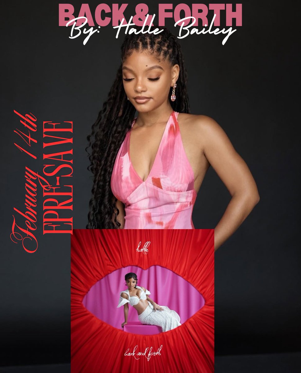 NostalgiaxRNB's tweet photo. 🎧|| As we anticipate #HalleBailey’s new single #BackNForth make sure to still run them streams up on her last 3 singles 
~~~~~~~~~~~~~~~~~~~~~~~~~~~
🧡|| [PRE-SAVE] Back & Forth: https://t.co/QfhpckPsf0… 
~~~~~~~~~~~~~~~~~~~~~~~~~~~
1. Angel: https://t.co/V3fW8hT8wt
2. In Your Hands: https://t.co/2KtJb46lf3
3. Because I Love You: https://t.co/6WOGVVx040