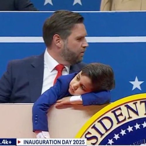 @BarbieTrueBlue Two of the most powerful people - JD Vance and Elon Musk - are normalizing children in public spaces. 

Children aren’t burdens. They’re the future.