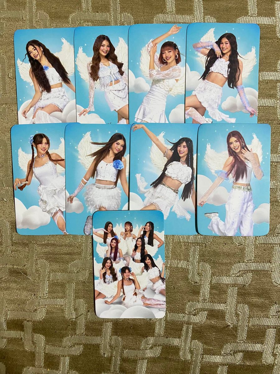 ANG GANDA NG BINI X ANGEL PHOTOCARDS???

*photo from blue app*