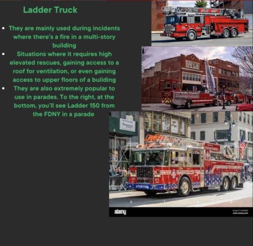 visualgrapher20's tweet photo. Here I have created my infographic about different fire trucks/engines. I believe it’s very important for people to understand how the most common ones operate. Hopefully this information helps people further understand this. #su2412 #firefighter #History https://t.co/LpyDn96uKC
