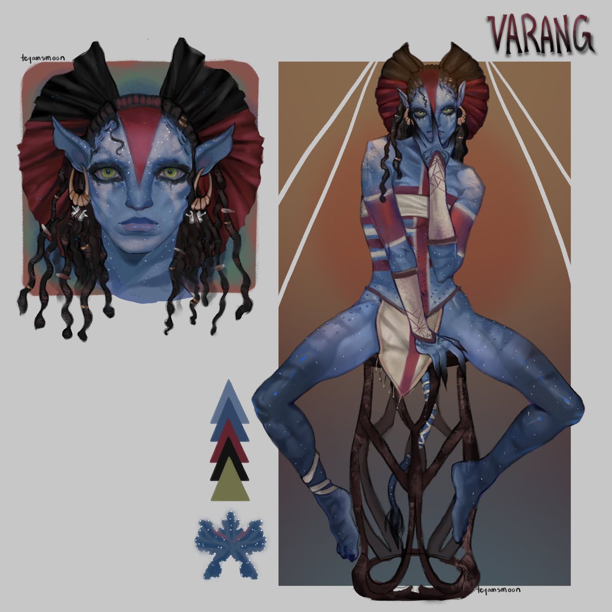 🎇 #avatarfanart #varang