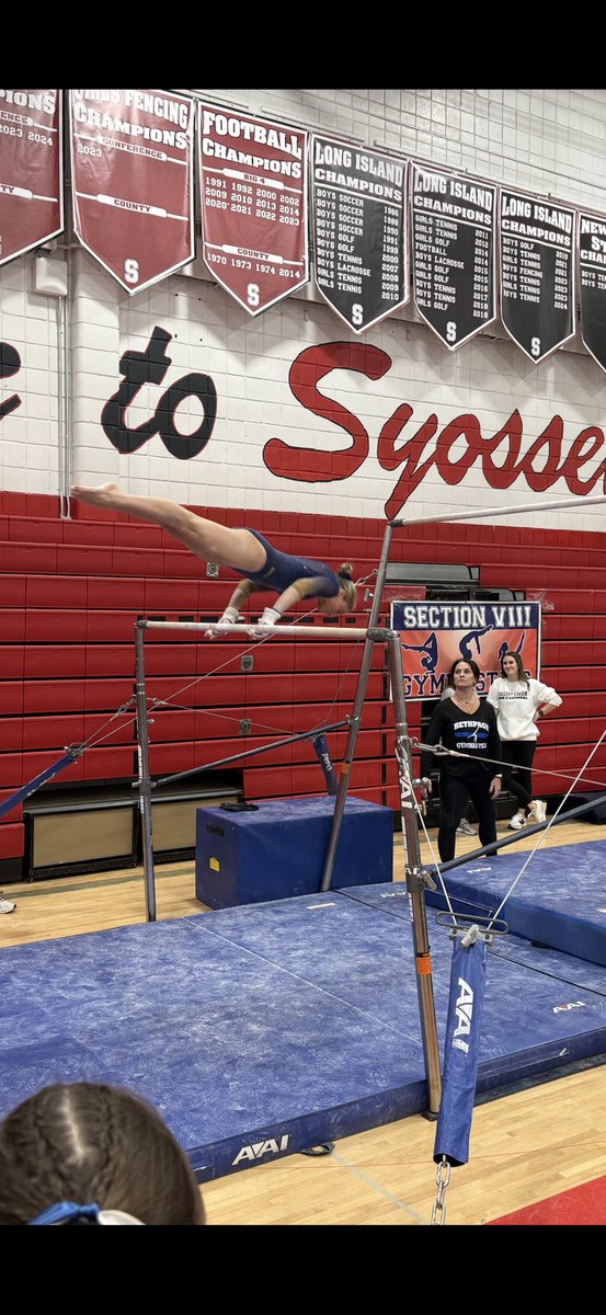 Five of our Golden Eagles advanced to the State Qualifying meet at Syosset HS!!!! 🇺🇸🦅🤸#wearebethpage
