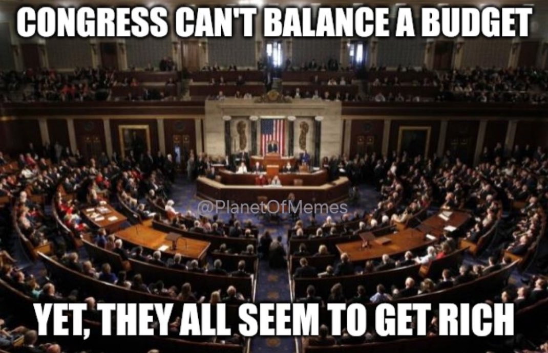 Nancy Pelosi
Annual salary: $223,000
Net worth: $202 million 

Mitch McConnell
Annual salary: $200,000
Net worth: $95 million 

Chuck Schumer
Annual salary: $210,000
Net worth: $75 million 

Elizabeth Warren
Annual salary: $285,000
Net worth: $67 million