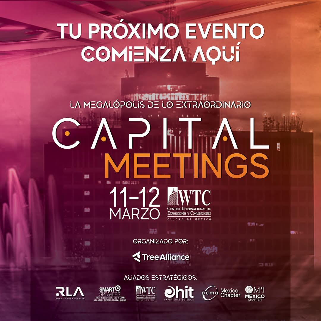 🚀 Behind the Meetings Industry es Media Partner de CAPITAL MEETINGS 2025 📅 11-12 de marzo | 📍 WTC CDMX

🎥 Cobertura especial con lo mejor de la industria. ¡No te lo pierdas! 🔥 

#BehindMi <a href="/TreeAlliance_/">Tree Alliance</a>
"Siempre en los mejores eventos".
#EventosDeClaseMundial <a href="/david________/">David Hidalgo A.</a>