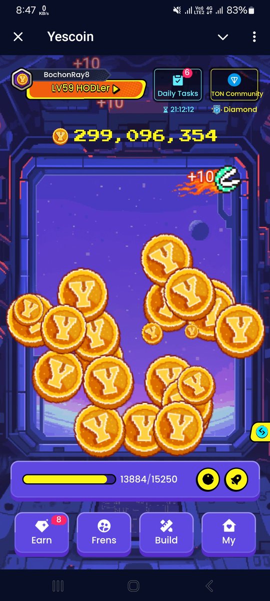 <a href="/s0meone_u_know/">Viktor 🧡</a> Dear <a href="/Yescoin_Fam/">Yescoin</a> community,my point is missing.was yesterday 438+ Million point but now 299+ point.where are missing my point?

#YesCoin #Yescoin_Fam
<a href="/Yescoin_Fam/">Yescoin</a>
