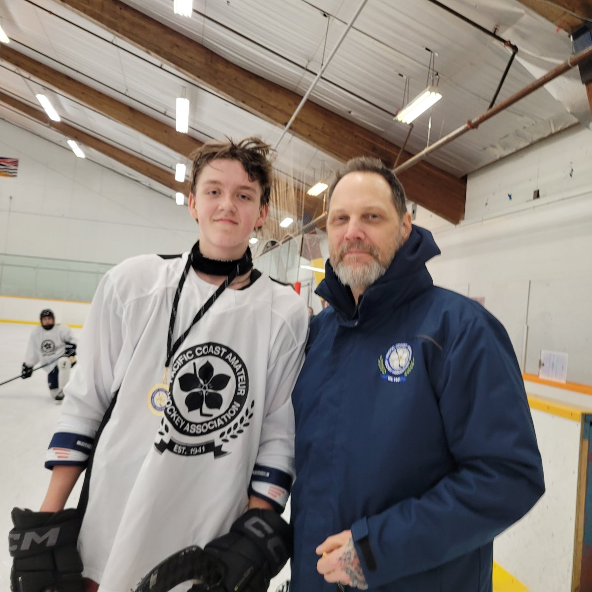 Congrats to Eli Euverman from Langley MHA A1 who was named the game 4 MVP for the Oilers at the #PCAHA U18A Scholarship Tournament! <a href="/langleyminor/">Langley Minor Hockey</a>