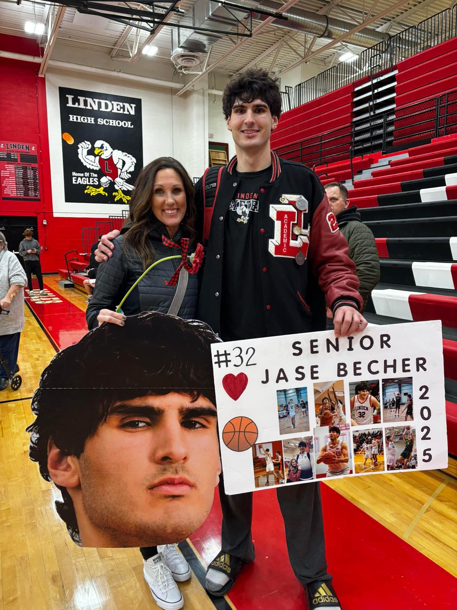 Carrie Becher (@carriebecher) on Twitter photo Congratulations <a href="/JaseBecher/">Jase Becher</a> on 4 great years spent on the Linden Eagles home court 🏀🦅 Senior Night 2025. Congratulations <a href="/JaseBecher/">Jase Becher</a> on 4 great years spent on the Linden Eagles home court 🏀🦅 Senior Night 2025.