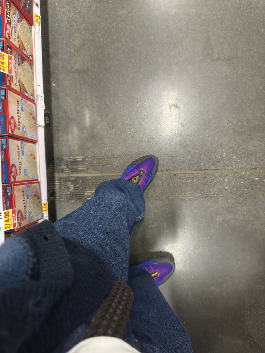Need somewhere to go, these have only seen Kroger and Sam’s